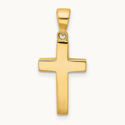 Cross Pendant, 14K