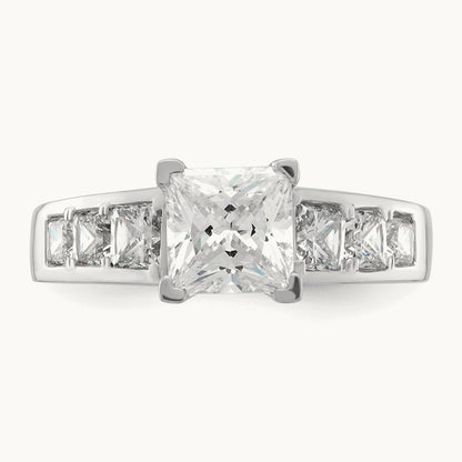 Peg Set Semi-Mount Engagement Ring, 1.00 ct tw