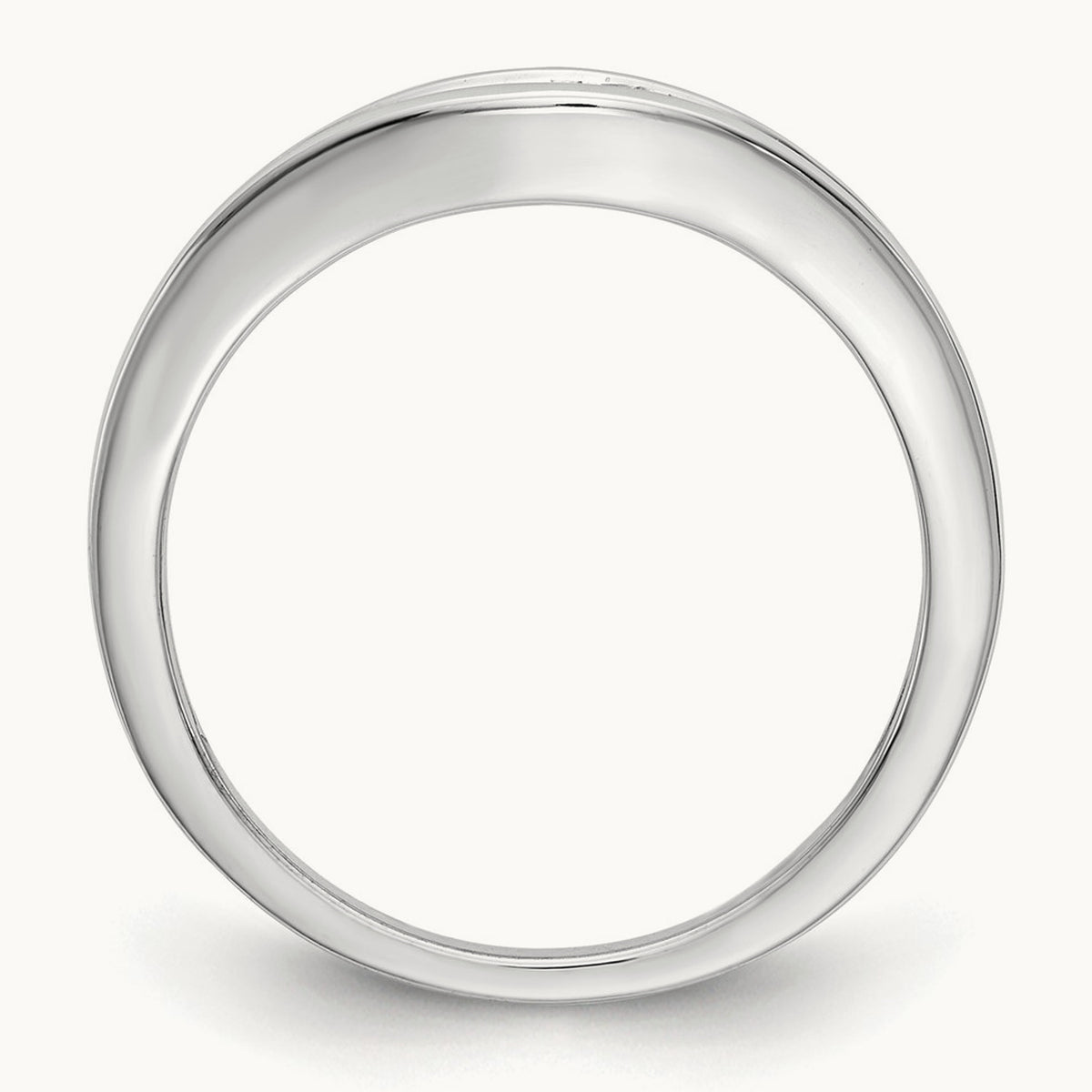 Diamond Band, 14K White Gold