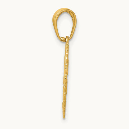 Reversible FOR MY SISTER-FRIENDS FOREVER Pendant, 14K