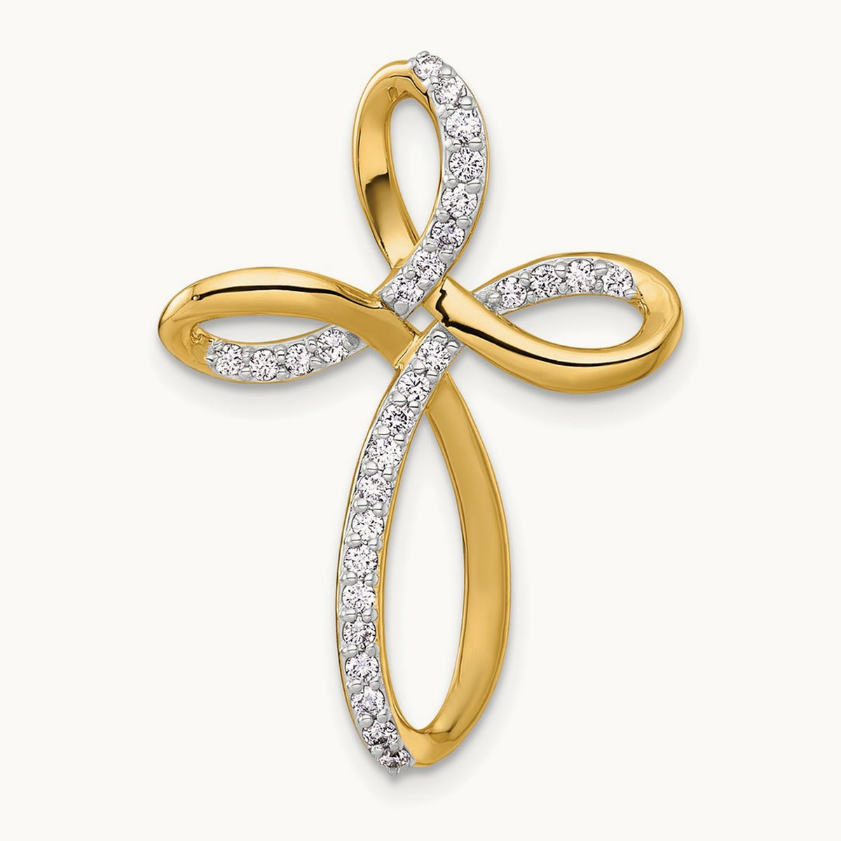 Diamond Cross Chain Slide — 29.9mm