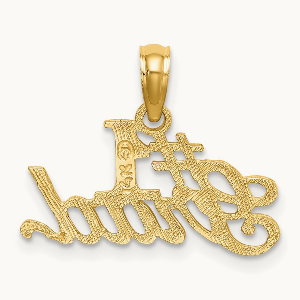 #1 GRAD Charm, 14K