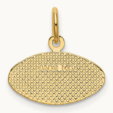 Football Charm, 14K