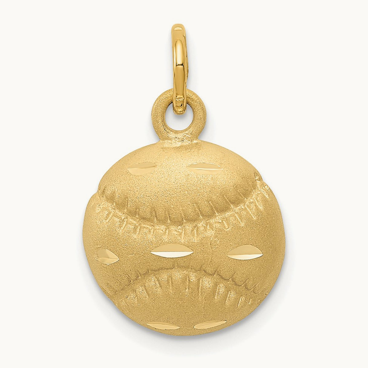 Baseball Charm, 14K