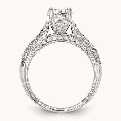 Semi-Mount Engagement Ring, 0.75 ct tw