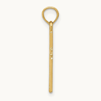 Cross Pendant, 14K