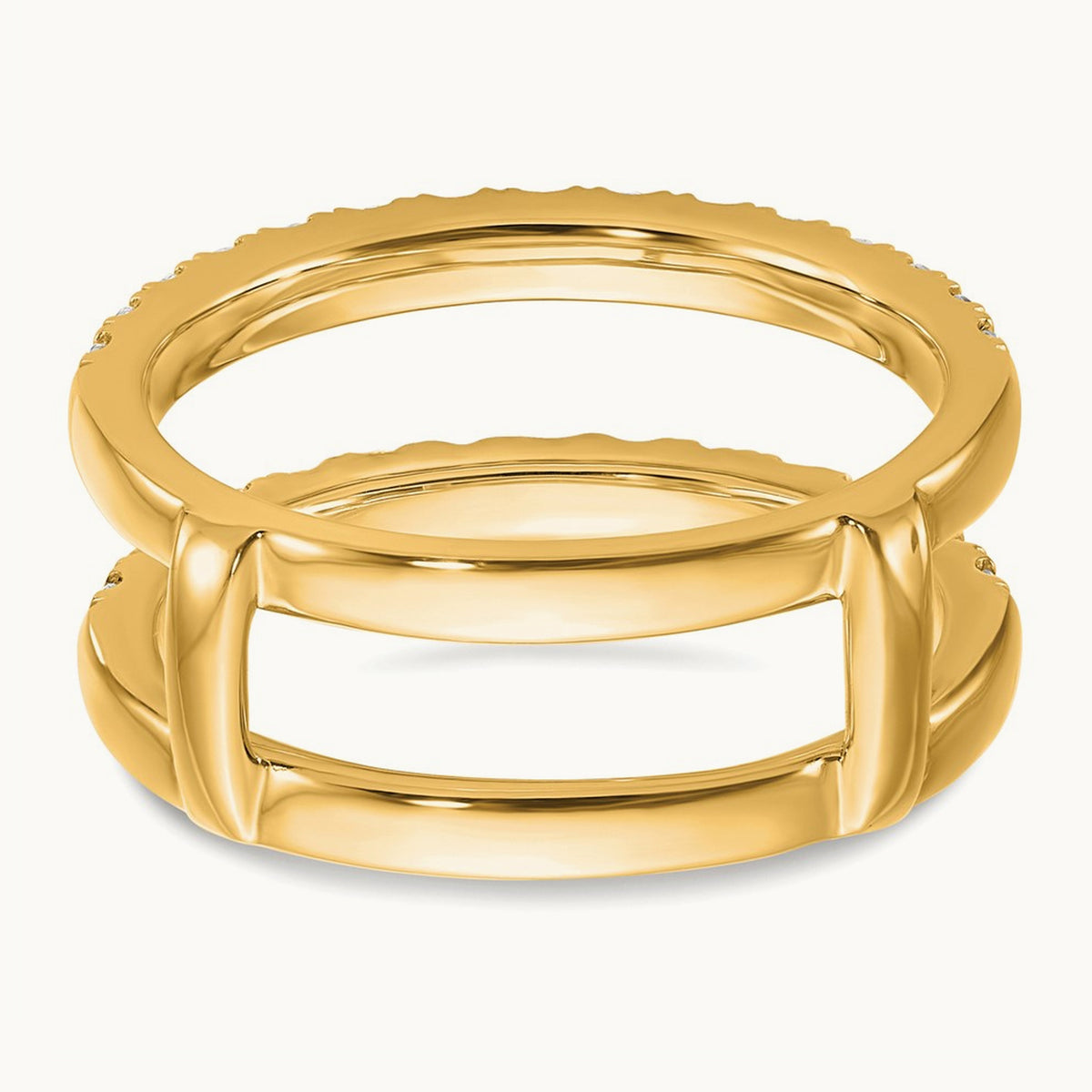 Ring Guard, 0.75 ct tw Lab-Grown Diamond — 14K Yellow Gold