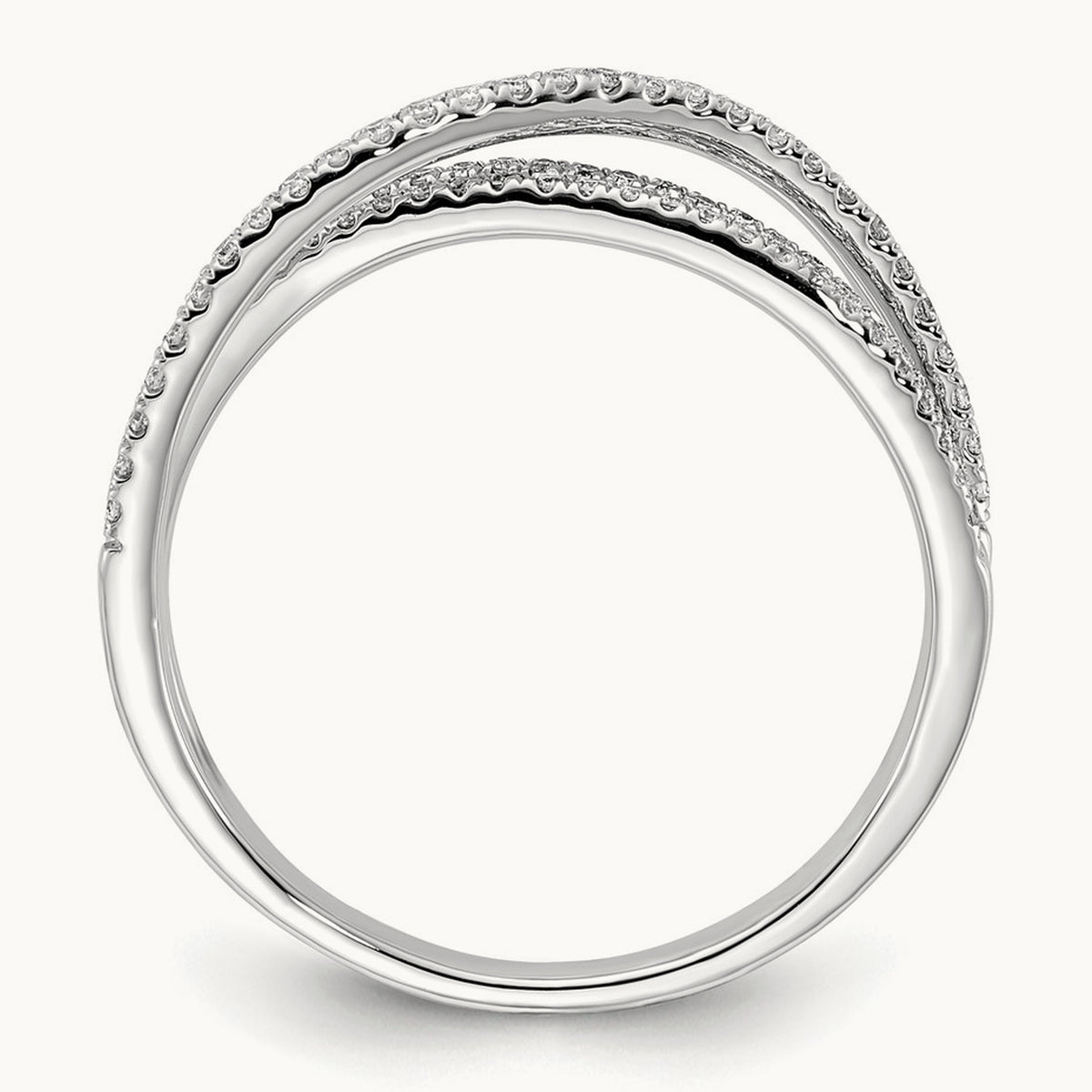 Diamond Ring, 14K White Gold