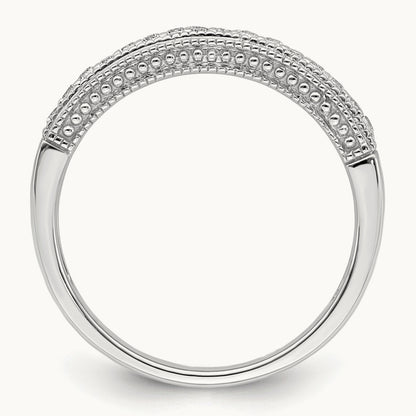 Diamond Band, 14K White Gold
