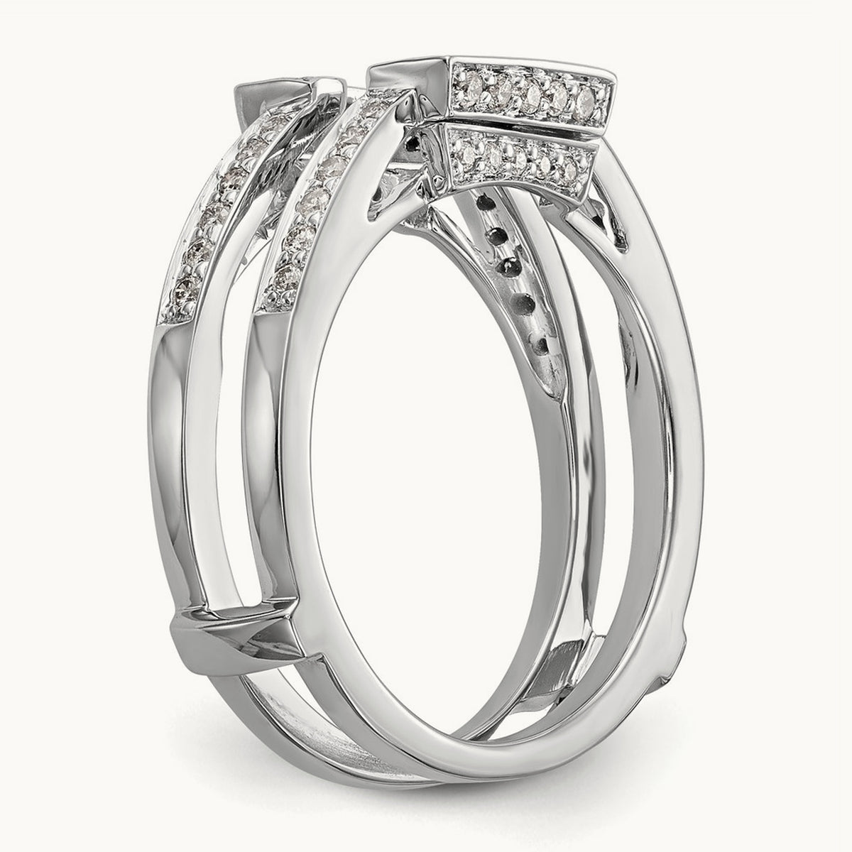 Diamond Guard, 14K White Gold