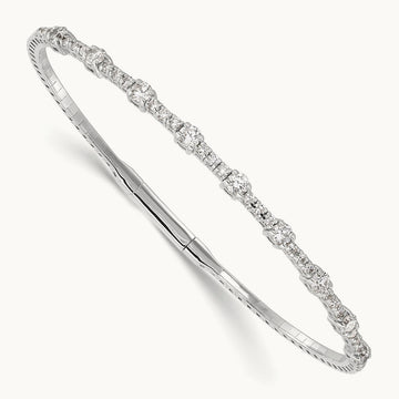 Bangle, 1.25 ct tw Lab-Grown Diamond