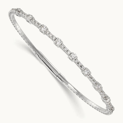 Bangle, 1.25 ct tw Lab-Grown Diamond