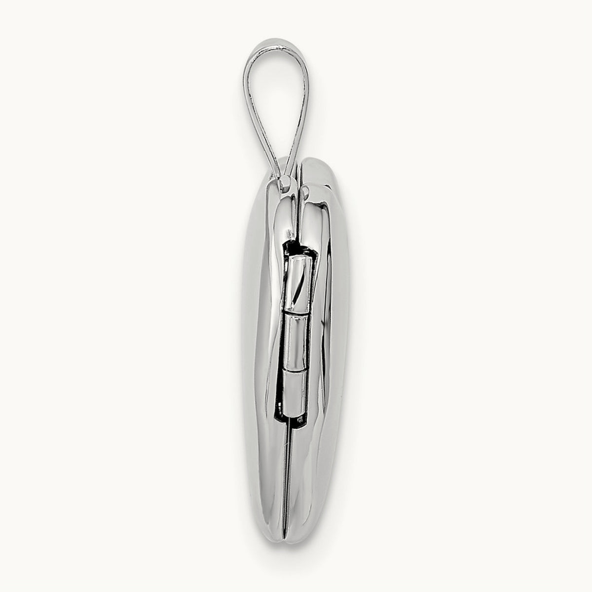 Heart Locket — 14K White Gold