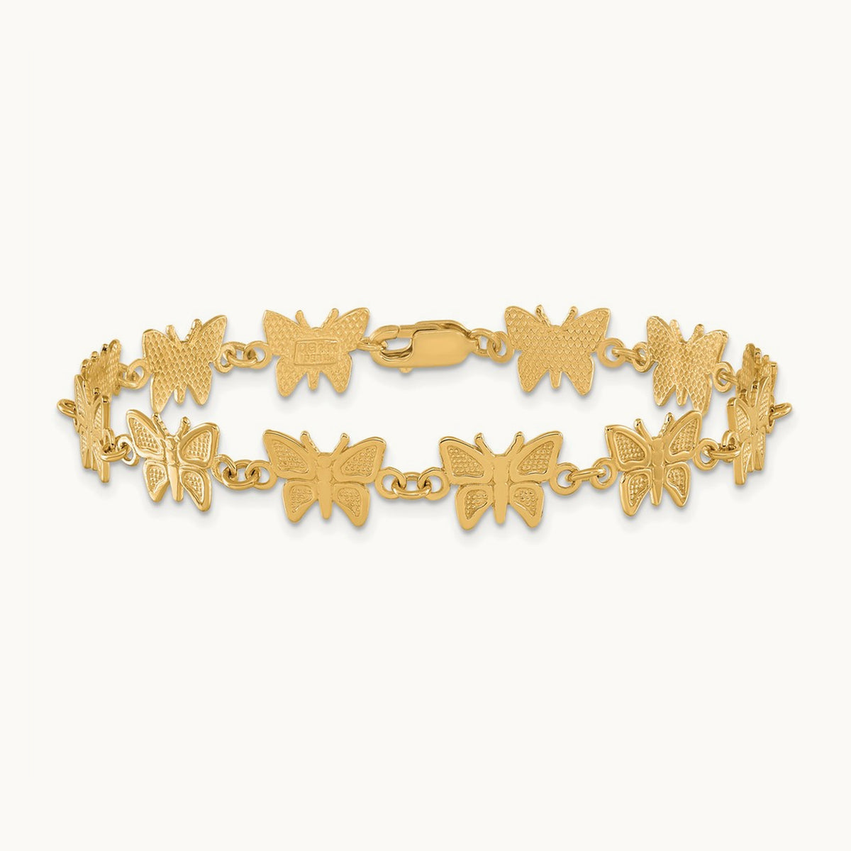Butterfly Bracelet, 14K