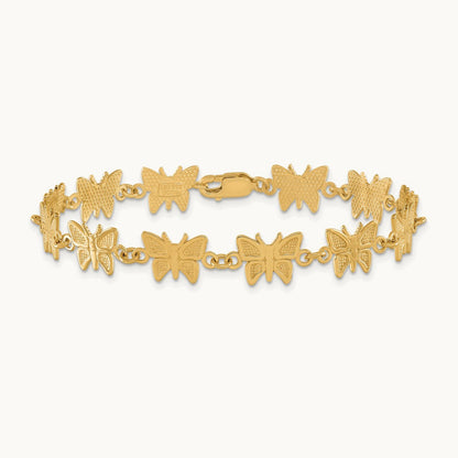 Butterfly Bracelet, 14K