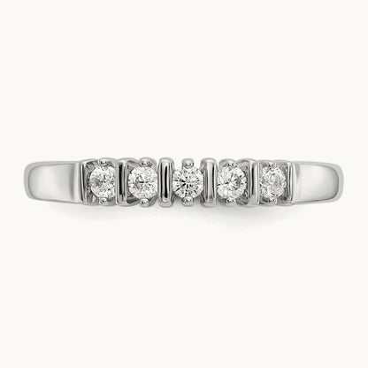 5-Stone Band, 0.20-0.50 ct tw