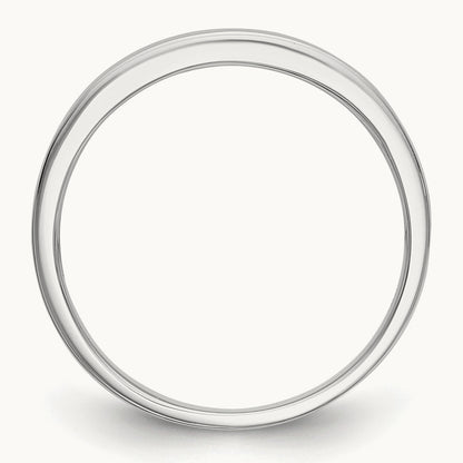 Diamond Wedding Band, 14K White Gold