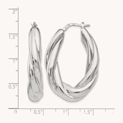 RH- Polished Hoop Earrings — Leslie's — photo set