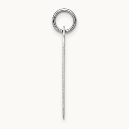 Plain .011 Gauge Rectangular Engravable Charm — 25.5mm
