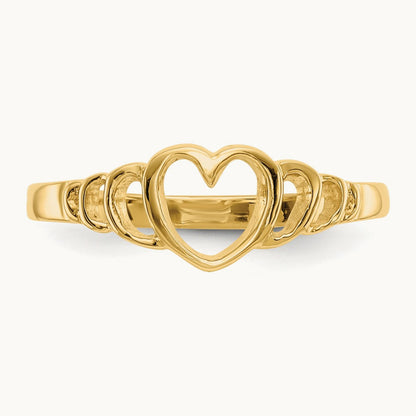 Children's Heart Ring, 14K