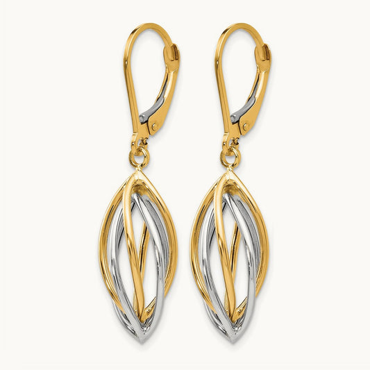 Polished Leverback Earrings — Leslie's — photo set