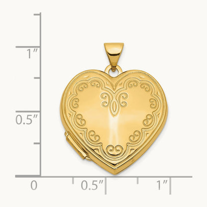 Heart Locket, 14K