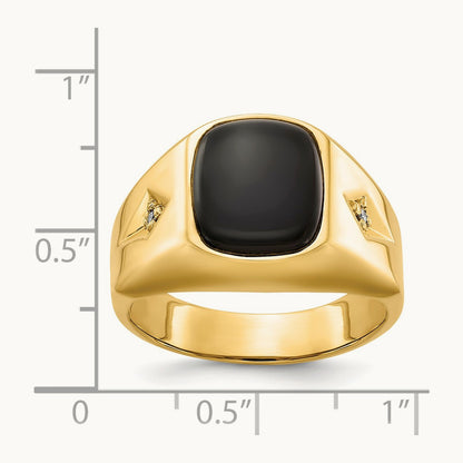 AA Diamond Men's Ring, 14K