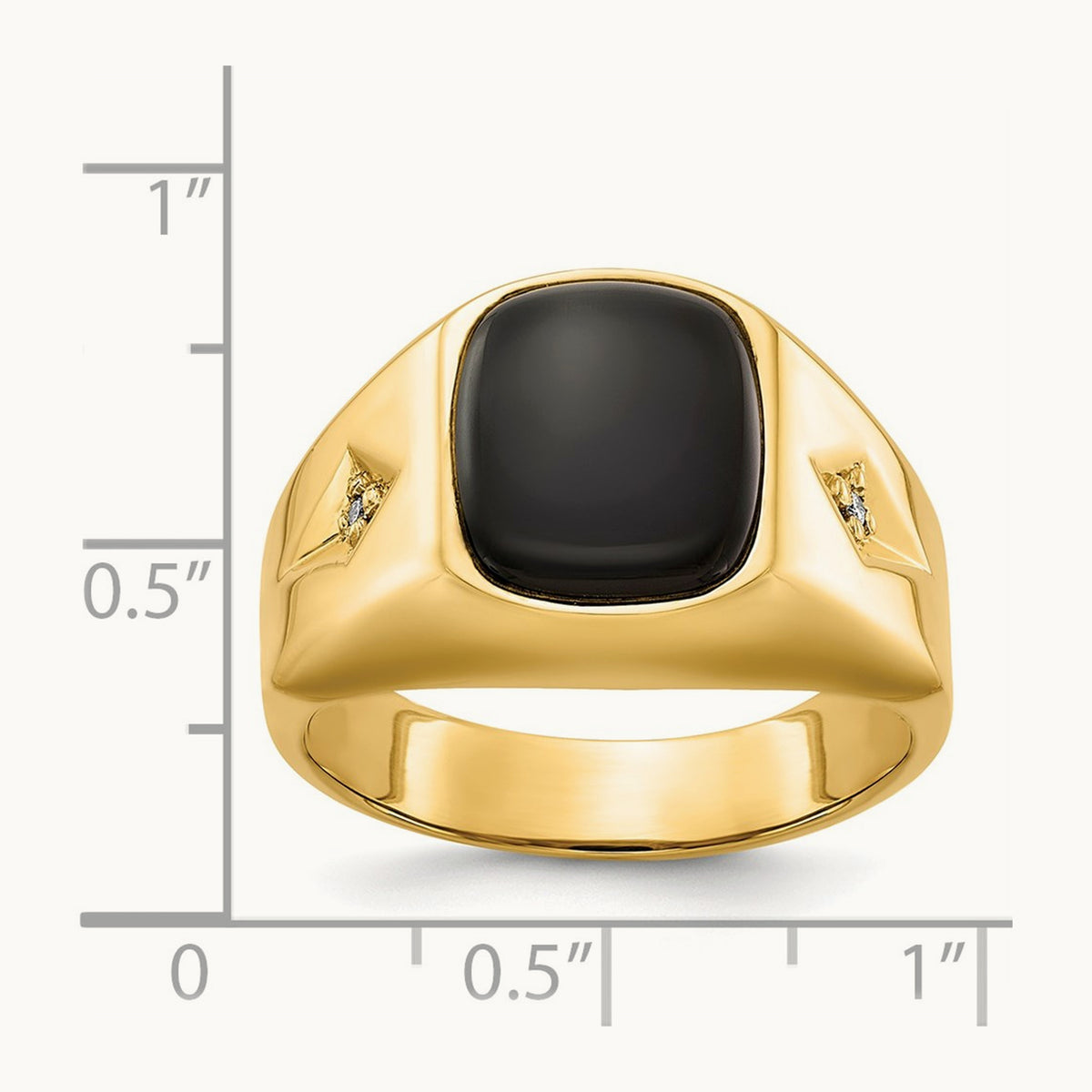 AA Diamond Men's Ring, 14K