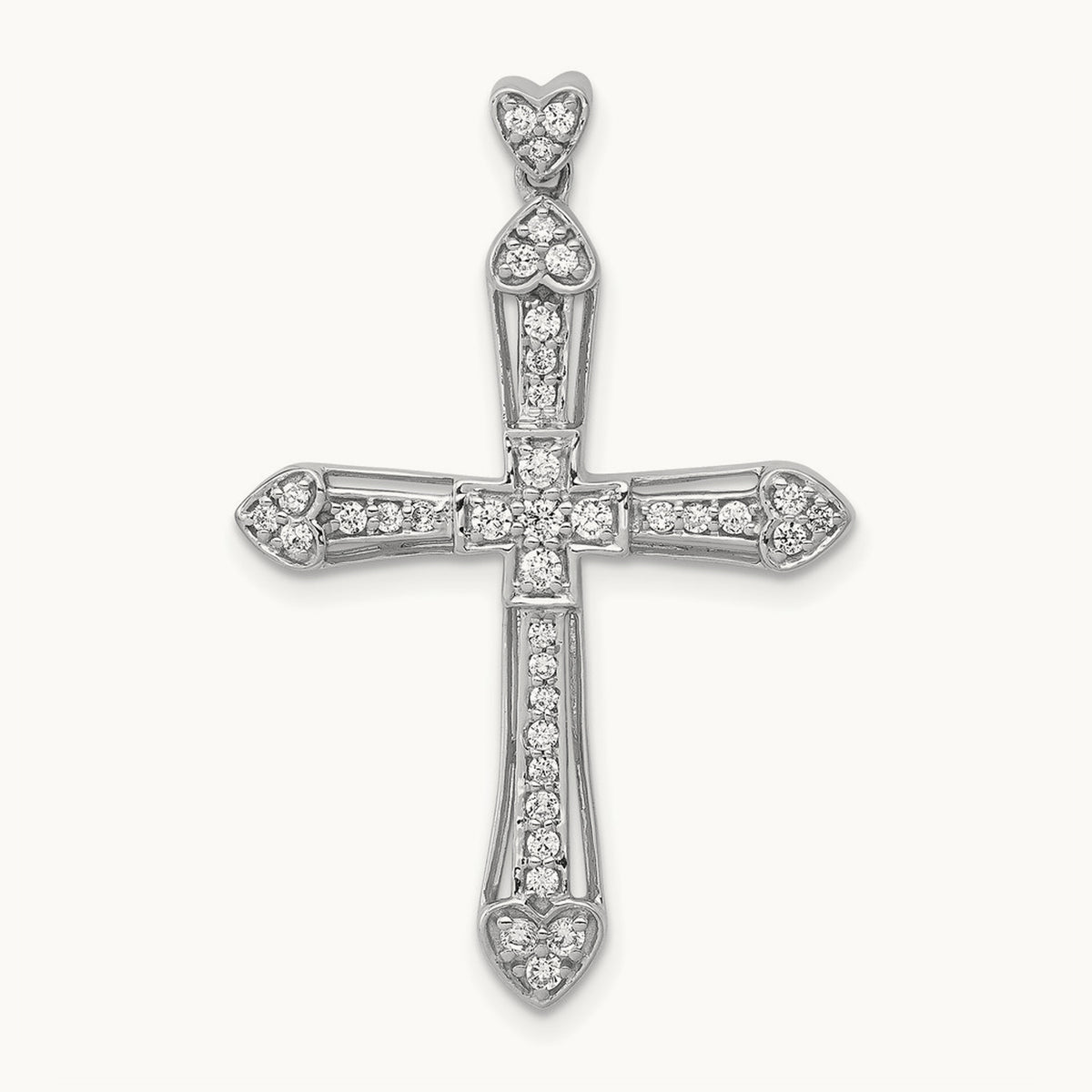 1/3ct. Diamond Cross Pendant — photo set