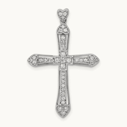 1/3ct. Diamond Cross Pendant — photo set