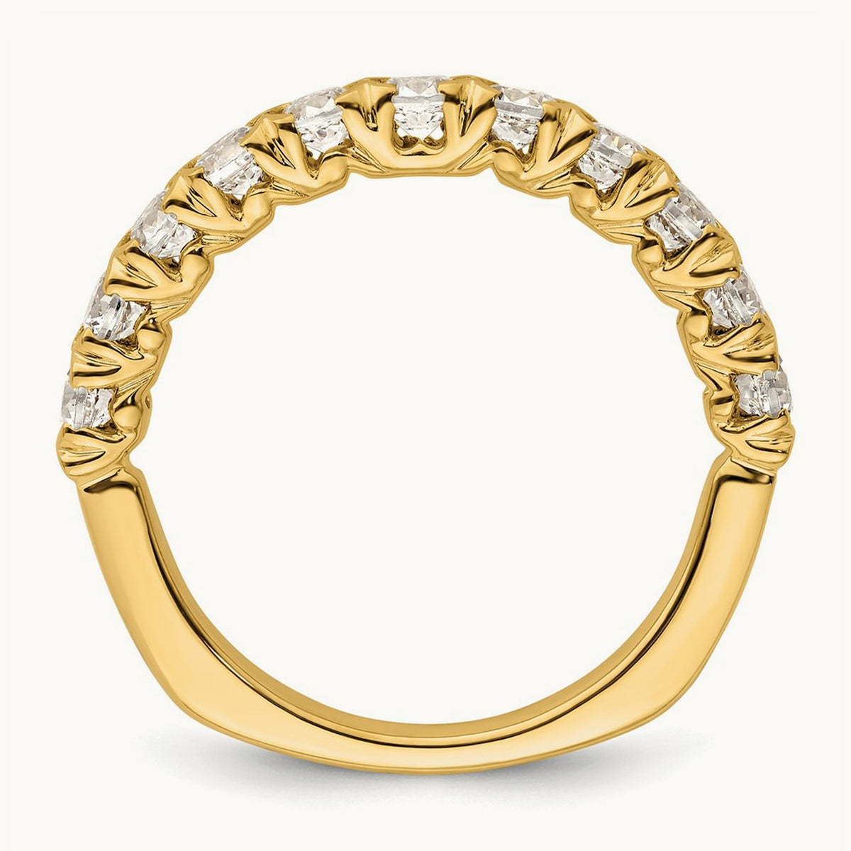 Wedding Band, 1.00 ct tw — 14K Yellow Gold