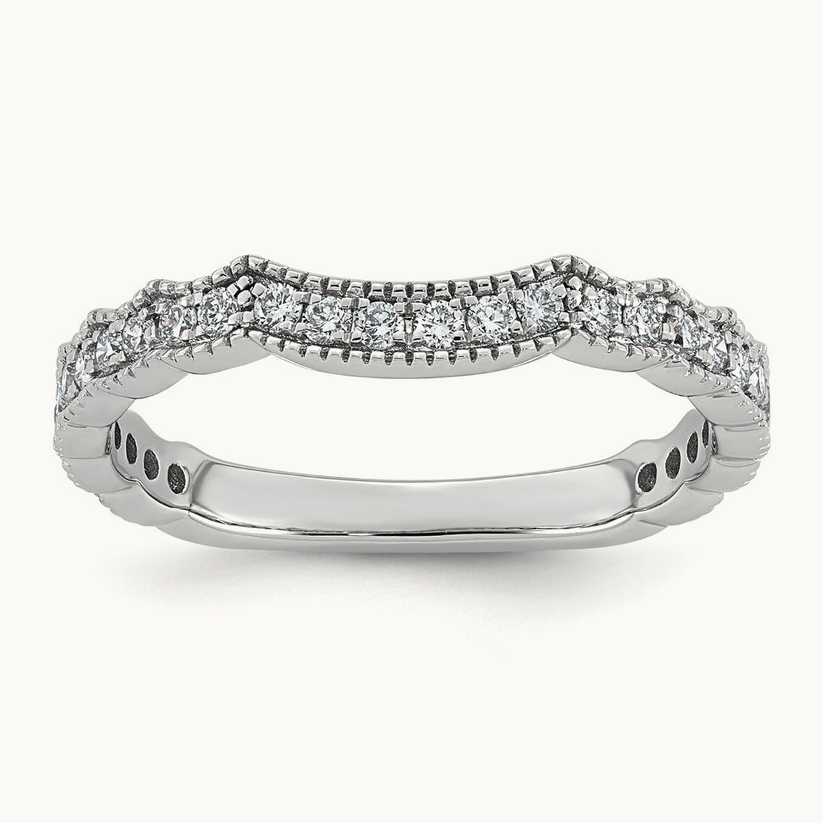 Wedding Band, 0.25 ct tw Lab-Grown Diamond