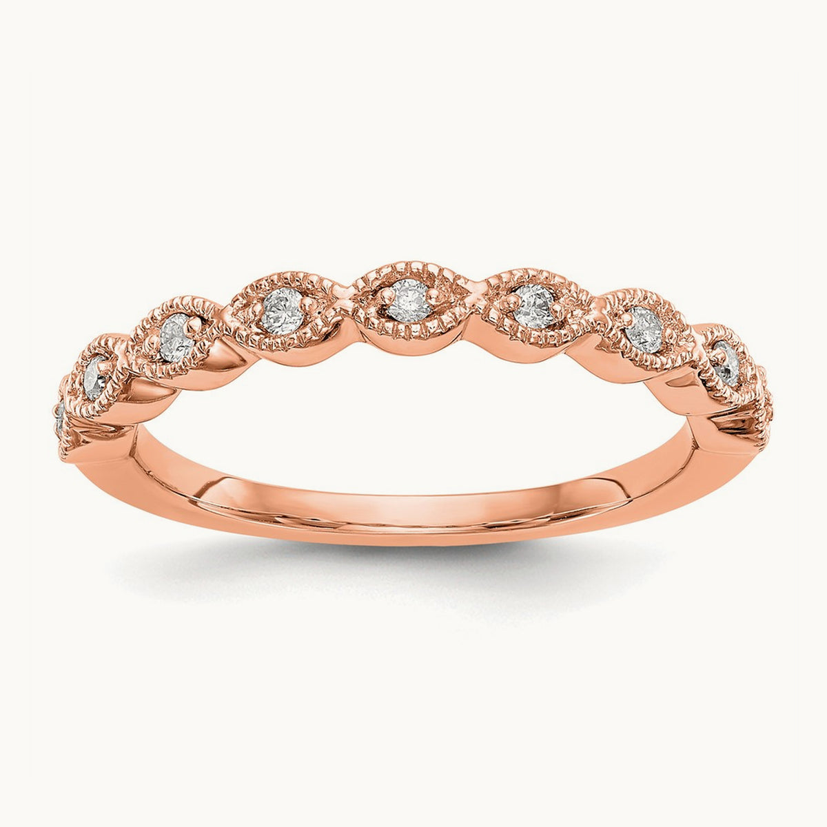 Fashion Band — 14K Rose Gold, 7