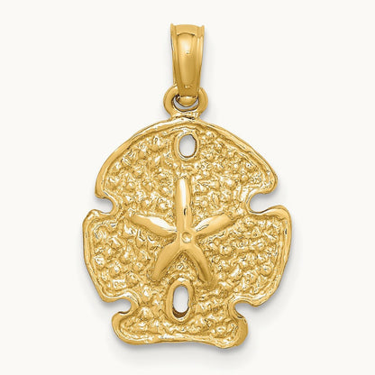 Polished Sand Dollar Charm — photo set