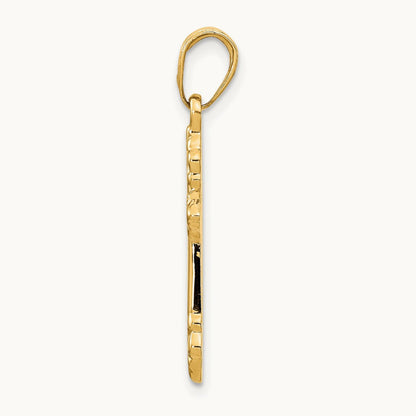 Cross Pendant, 14K
