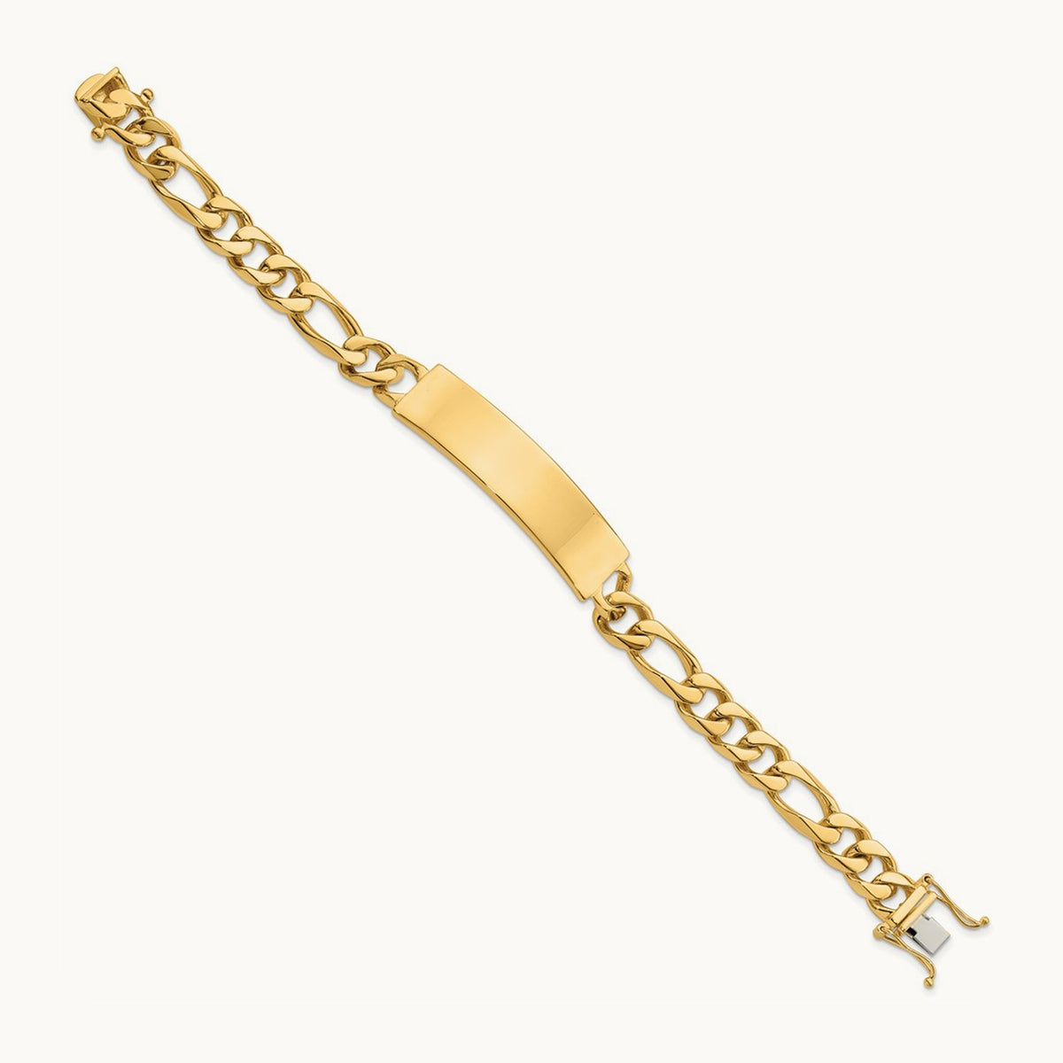 Figaro ID Bracelet, 14K
