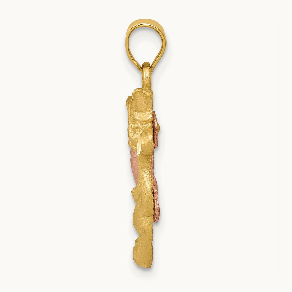 Cat Charm, 14K Two-tone