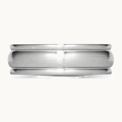 Cobalt Satin Rounded Edge Band — photo set