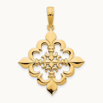 Fancy Pendant, 14K