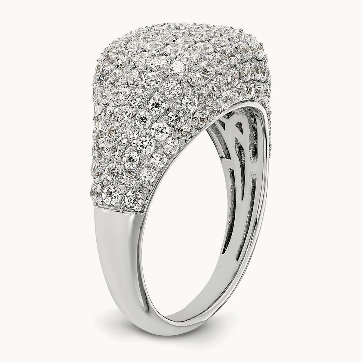 Cluster Fashion Ring, 2.25 ct tw Lab-Grown Diamond