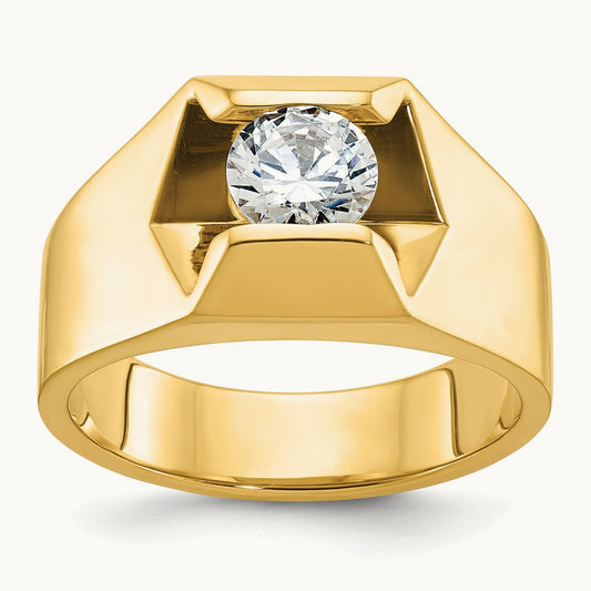 Men's Ring, 1.00 ct tw Lab-Grown Diamond