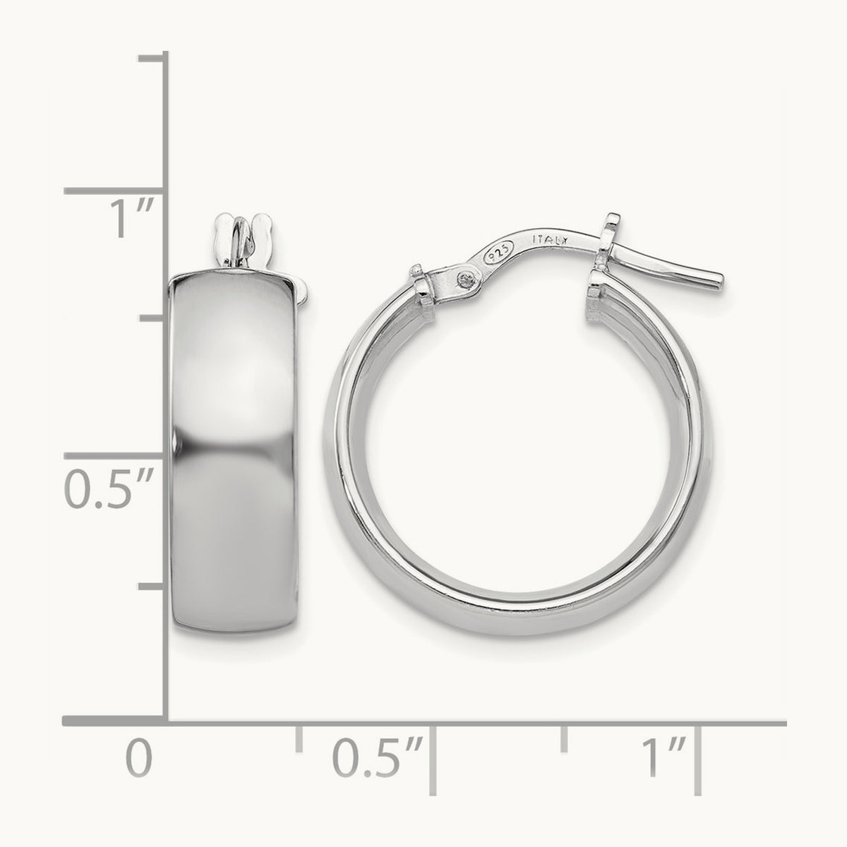 Hoop Earrings — Leslie's — 20mm