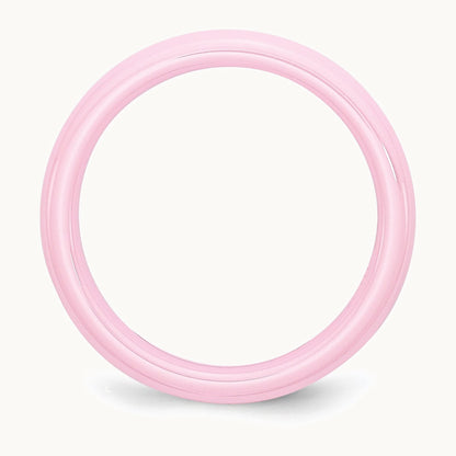 Chisel Ceramic Pink 4mm Polished Band