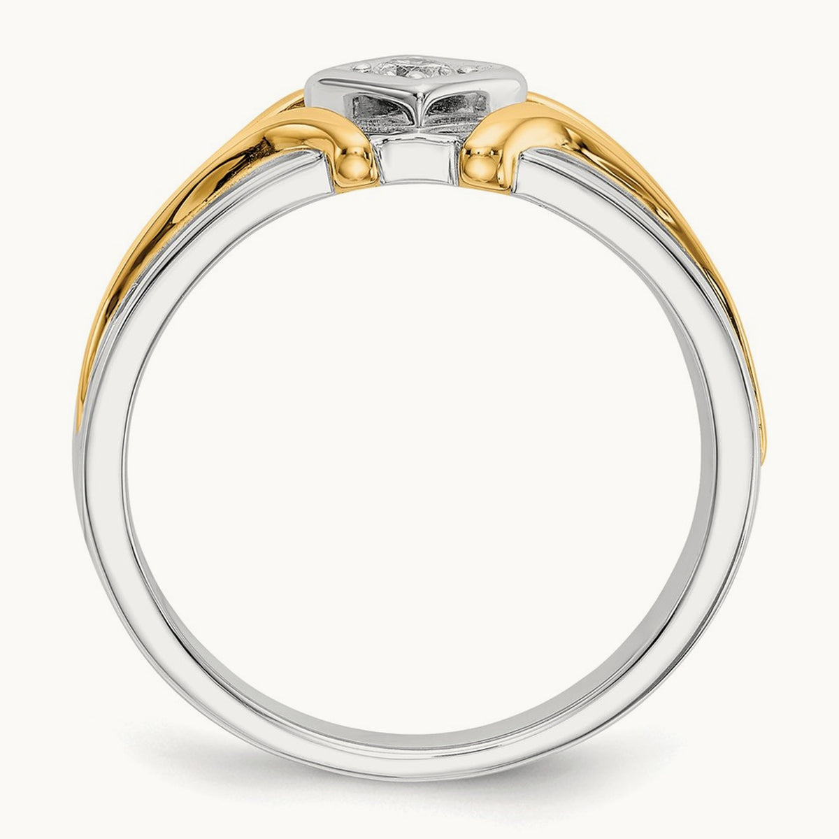 Men's Ring, 0.15 ct tw Lab-Grown Diamond