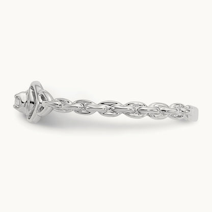 AA Diamond heart ring, 14K White Gold