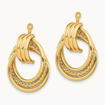 Polished Fancy Earring Jackets — photo set