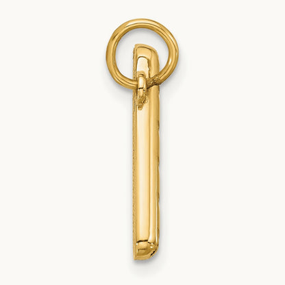 Fancy Breadstick, 14K Yellow Gold