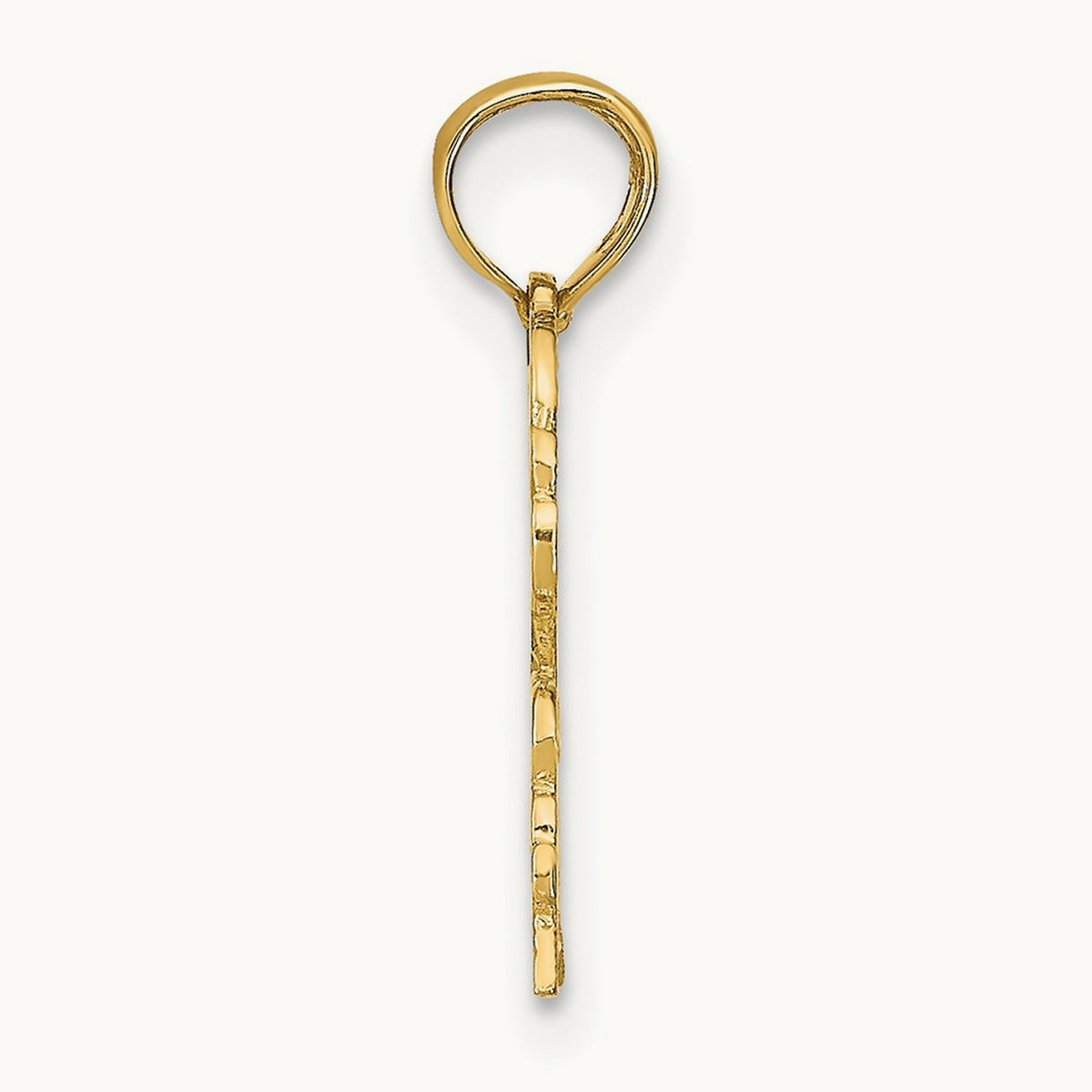 CANCER Zodiac Charm — 14K Yellow Gold