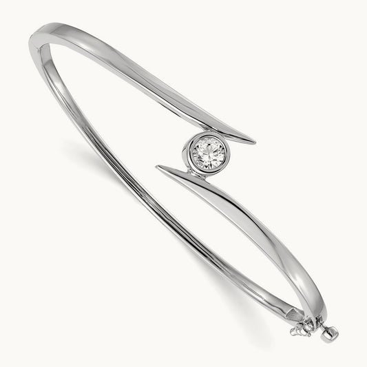 Bangle Bracelet, 0.50 ct tw Lab-Grown Diamond