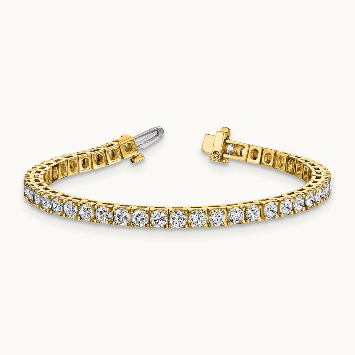 AAA Diamond Tennis Bracelet, 14K